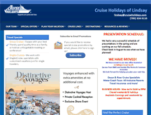Tablet Screenshot of lindsay.cruiseholidays.com